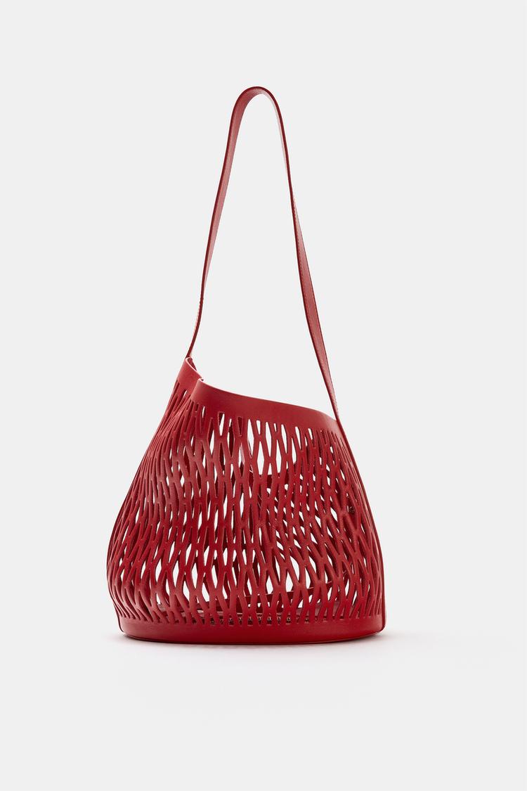 LEATHER SHOULDER BAG