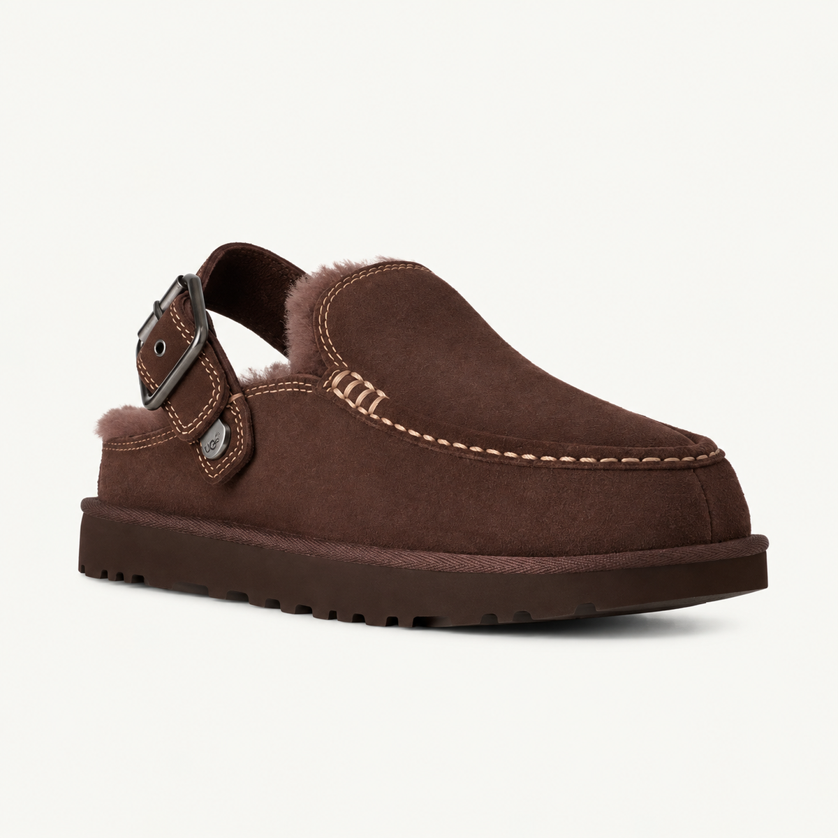 UGG Goldenstar Evelina Clog för dam – Burnt Cedar