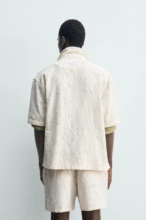 TEXTURED JACQUARD SHIRT