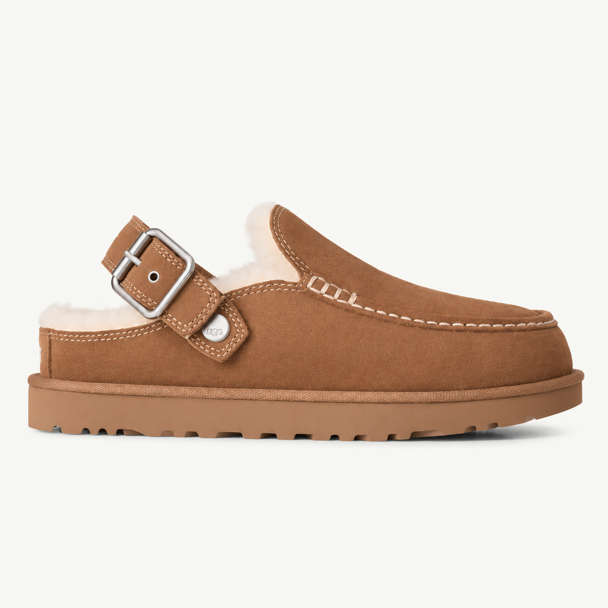 UGG Goldenstar Evelina Clog för dam – Burnt Cedar
