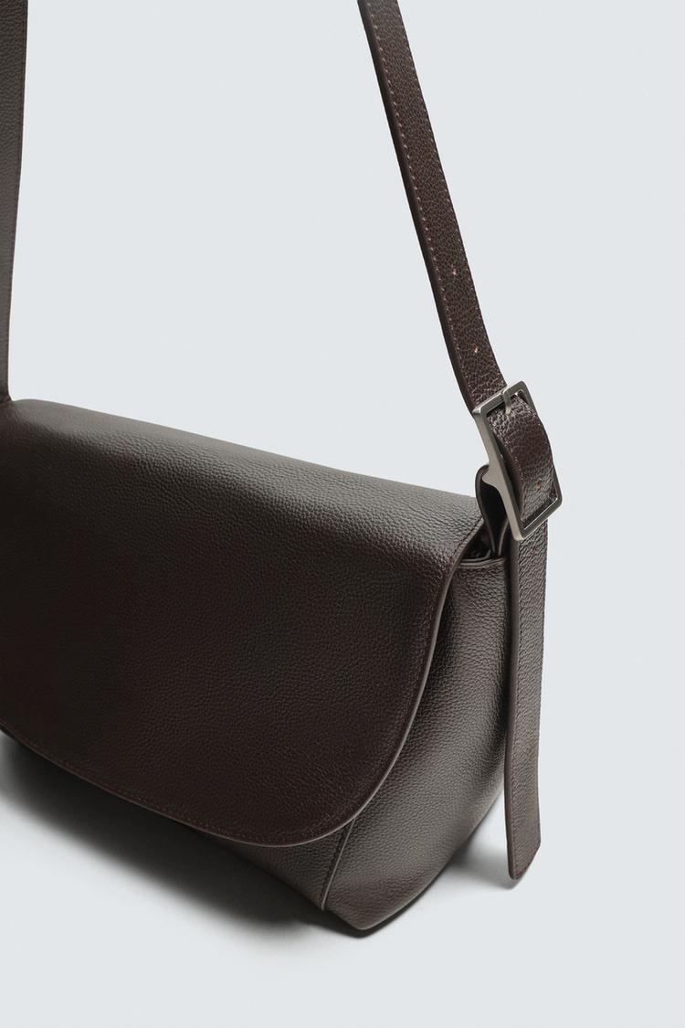 LEATHER CROSSBODY BAG