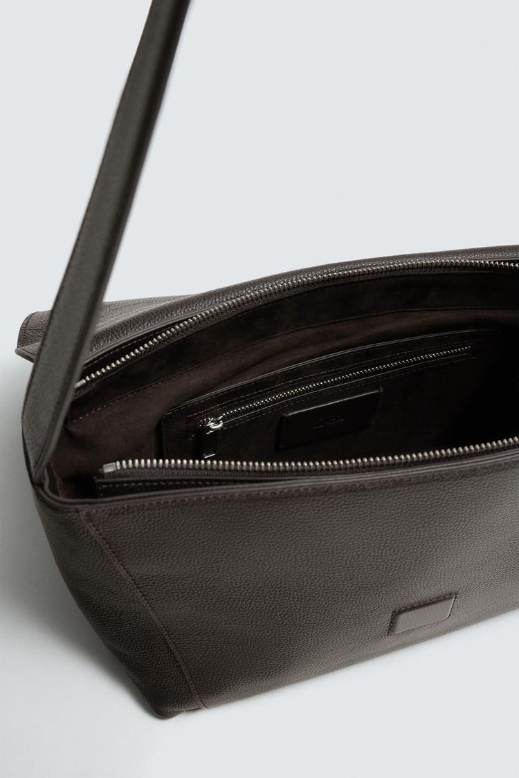 LEATHER CROSSBODY BAG