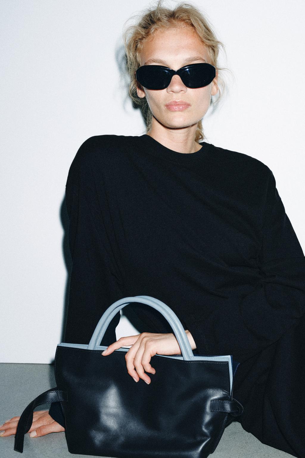 LEATHER FLAP BAG