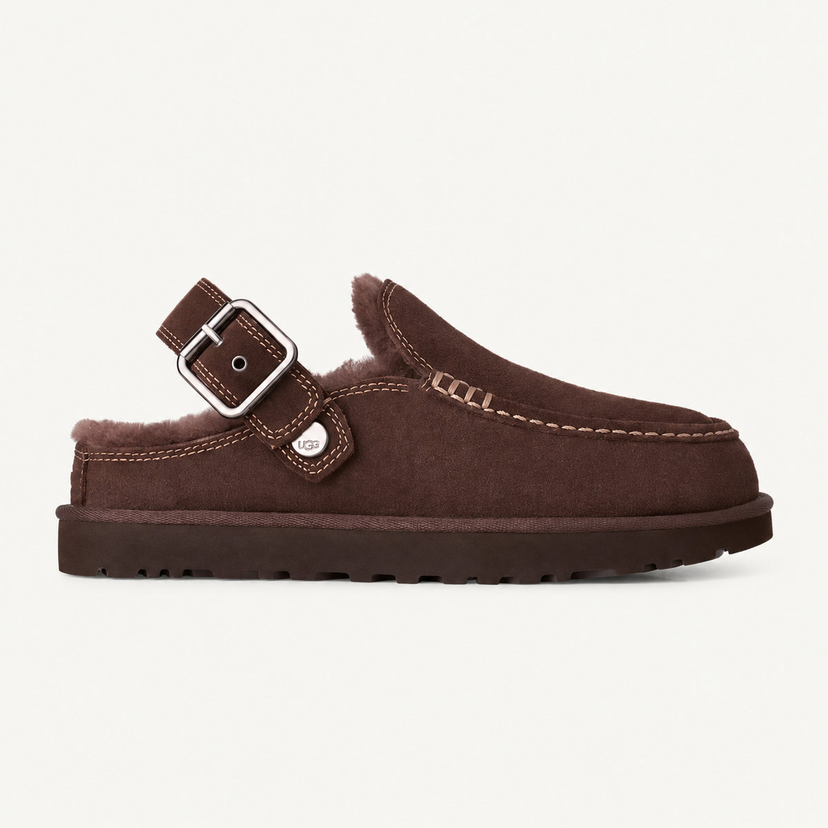 UGG Goldenstar Evelina Clog för dam – Burnt Cedar